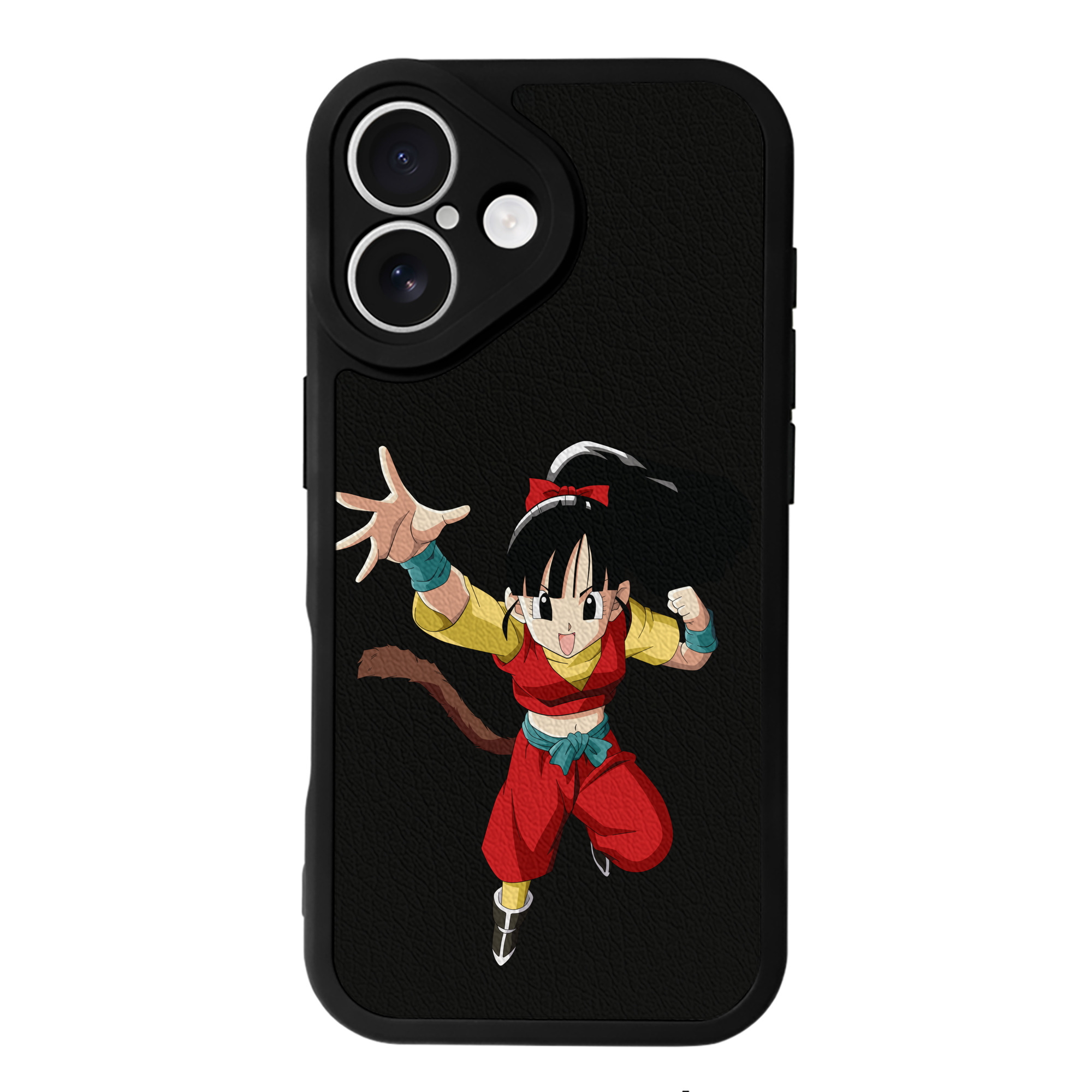 （画像用） ドラゴンボール パン DRAGON BALL Pan 【iPhone 16シリーズ対応】シリコンスマホケース（レザー調） 材質：シリコン